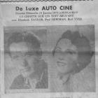 De Luxe Auto Cine in Haiti in 1971