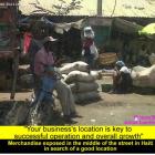 The concept of location, location and location with Haiti Business people
