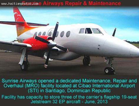 Sunrise Airways Repair and Maintenance