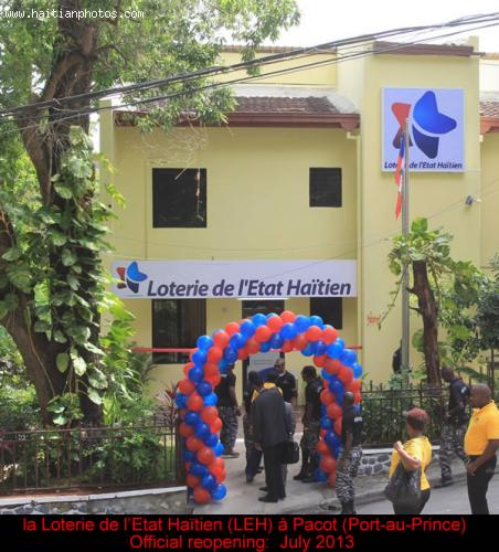 Oficial reinstatement of Haitian State Lottery