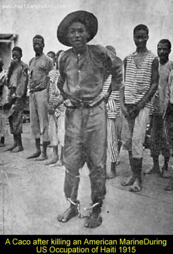 A Caco during the 1915 US Occupation of Haiti