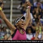 Haitian-American Victoria Duval Wins First-Round Match at US Open, Tennis tournament