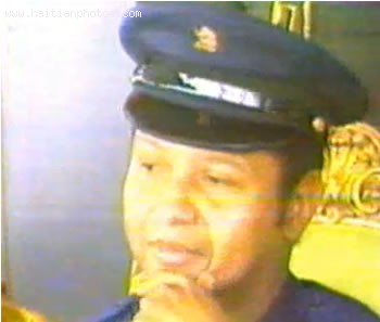 Jean-Claude Duvalier In His VSN Uniform