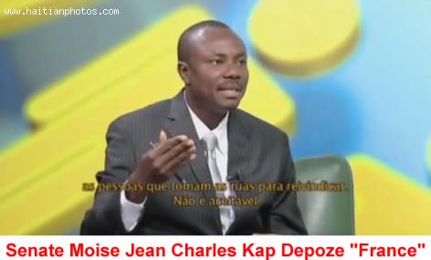 Moise Jean Charles speaking in French
