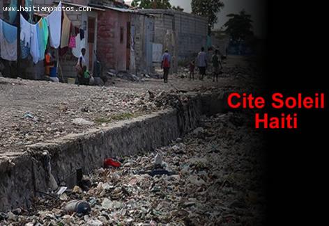 The slum City Cité Soleil