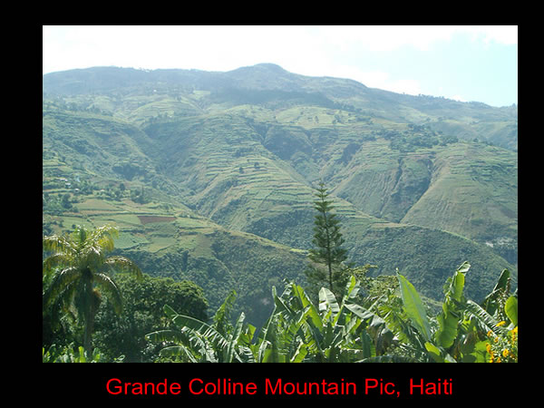 Grande Colline Mountain Pic, Haiti