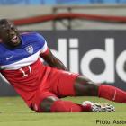 Jozy Altidore pulling hamstring injury in 2014 World Cup