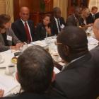 Martelly Promotes Opportunities in Haiti