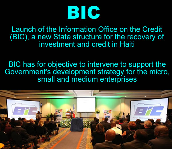 The Information Office on the Credit (BIC) in Haiti