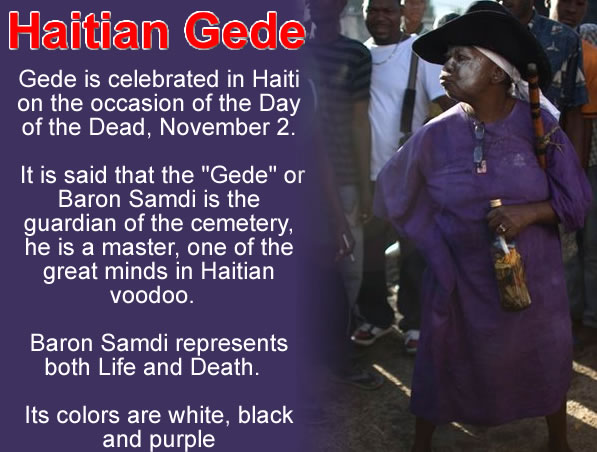 Day of the Dead in Haiti or Gede