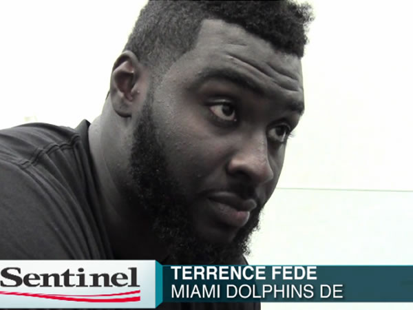 Haitian-American defensive tackle for Miami Dolphins, Terrence Fede