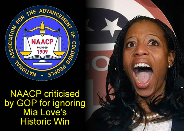 NAACP criticized by GOP for ignoring Mia Love's Historic win