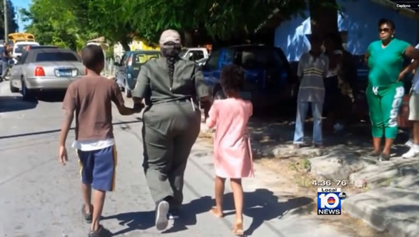 Children of Haitian descent handcuffed, deported from the Bahamas