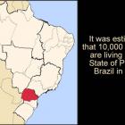 Estimation 10,000 Haitians in the State of Paraná, Brazil