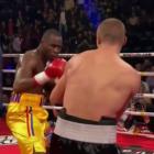Haitian-Canadian Adonis Stevenson knocked out Dmitry Sukhotsky in fifth round