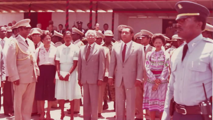 Jean Claude Duvalier and Michele Bennett