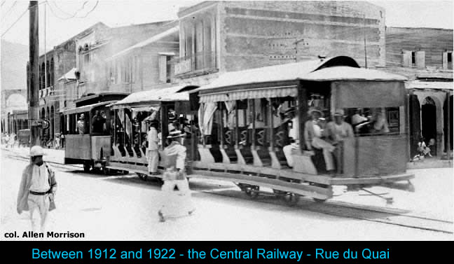 Central Railway at Rue du Quai, Joseph Davilmar Théodore Government