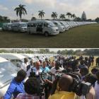 Chanje Metye Chanje Lavi handover 72 buses to  new Haitian entrepreneurs