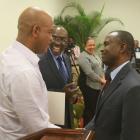 Minister of Communication, Rotchild FRANCOIS JR, Michel Martelly