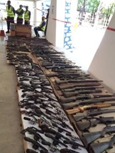 More than 250,000 illegal weapons in circulation in Haiti