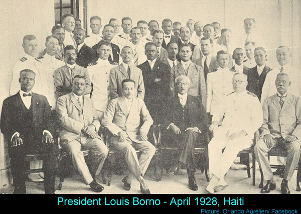 Haitian President Louis Borno
