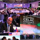 Michel Martelly at the the 2015 CELAC summit in Costa Rica