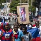 Haitian protesters outraged over lynching of Haitian in