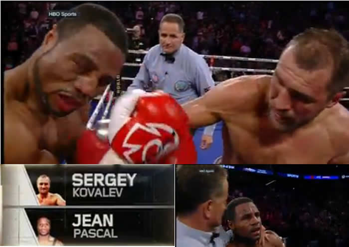 Sergey Kovalev stops Haitian boxer Jean Pascal