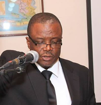 Patrice Cadet at the Superior Council of the Judiciary