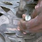 Haitian Art A Metal Piece