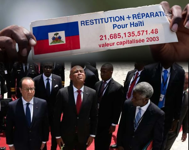 We have a moral not financial debt to Haiti, François Hollande