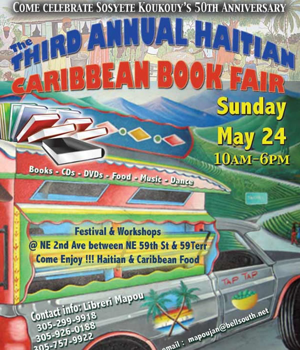 Third Annual Haitian Caribbean Book Fair In Little Haiti
