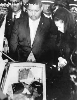 Vue Of Francois Duvalier After His Death