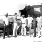 Grey Pierson visiting Tortuga Island in 1972