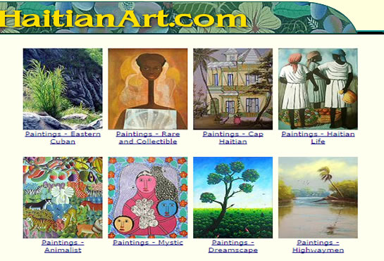 HaitianArt.com Inc., colorful Haitian-inspired art