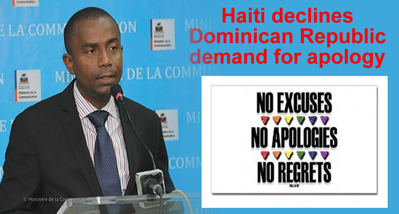 Haiti declines Dominican Republic demand for apology