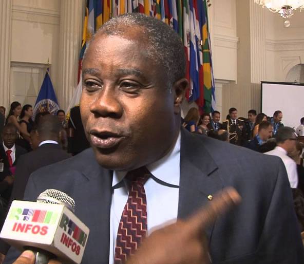 new interim Chancellorof Haiti, Lener Renauld