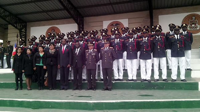 New Haitian soldiers formed by Ecuadorian army