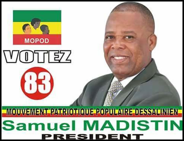 Me Samuel Madistin, People's Patriotic Movement Dessalinien