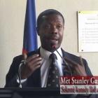 Stanley Gaston, New President at the Bar, Port-au-Prince