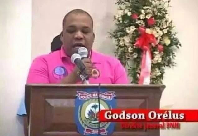 Haiti Police Chief Godson Orelus rewarded by PHTK
