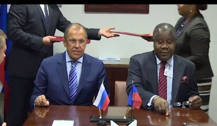 Haiti and Russia sign agreement for greater cooperation