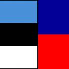 Flags of Haiti and Estonia