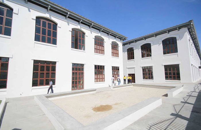 Inauguration of renovated Lycée Toussaint Louverture