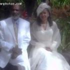 Haitian President Rene Preval And Wife Elizabeth Debrosse