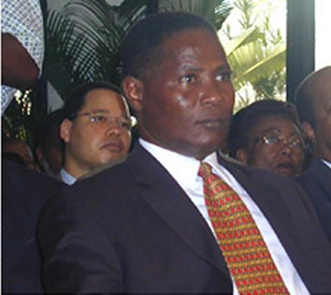 Jocelerme Privert, former interior minister under President Jean-Bertrand Aristide