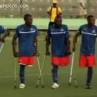 Handicapped Haitians Soccer Game