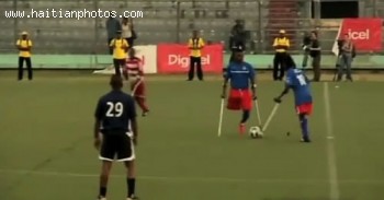 Handicapped Haitians Soccer Players