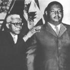 Francois Duvalier transfers power to his son Jean Claude Duvalier