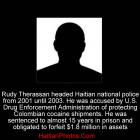 Haiti's former national police chief, Rudy Therassan